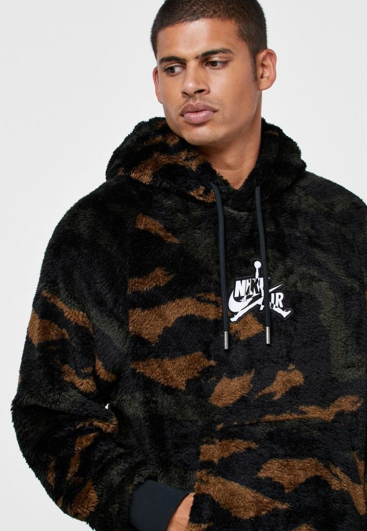 Air jordan sherpa jacket sales