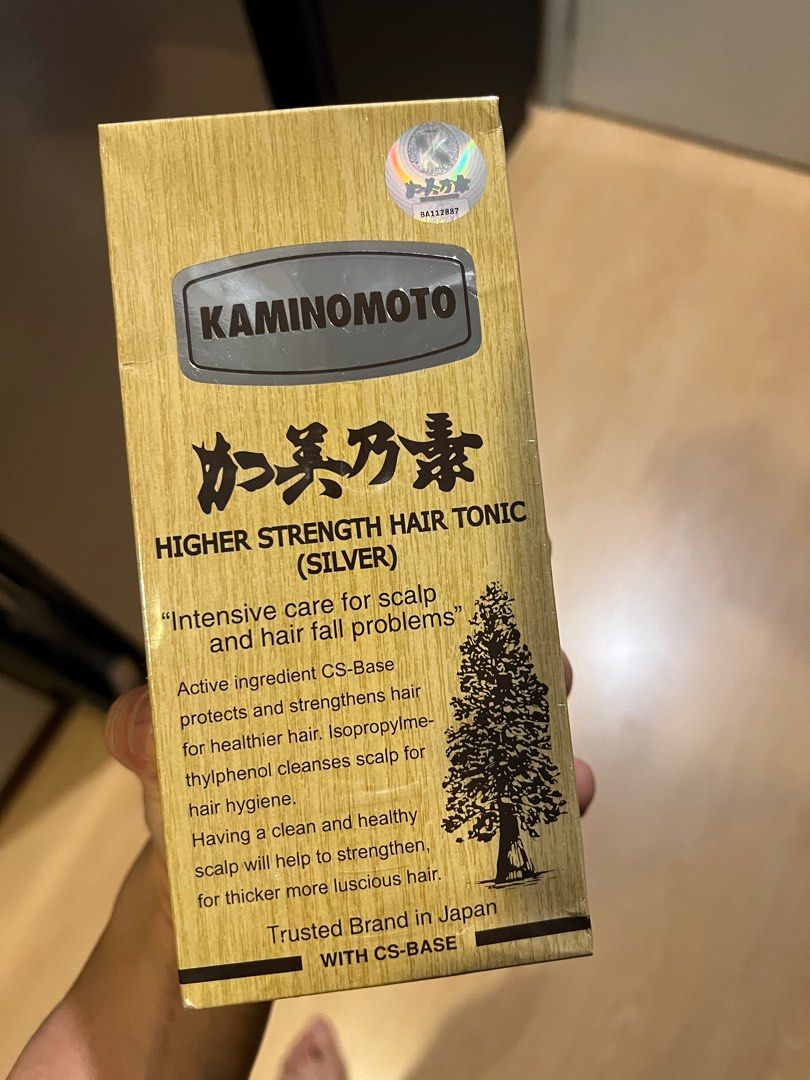 Kaminomoto hair tonic silver, Beauty & Personal Care, Hair on Carousell