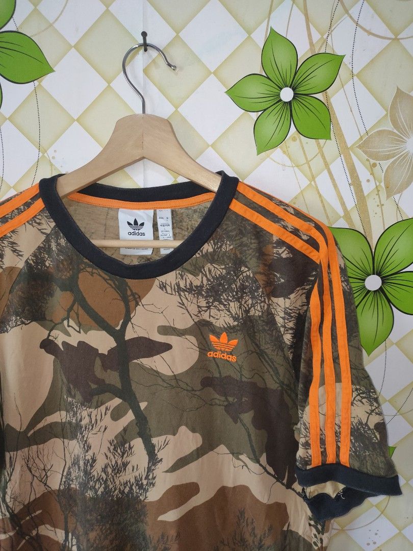 Kaos Adidas Adidas Camo T Shirt Dress Adidas Essential Tee Freshit Aop