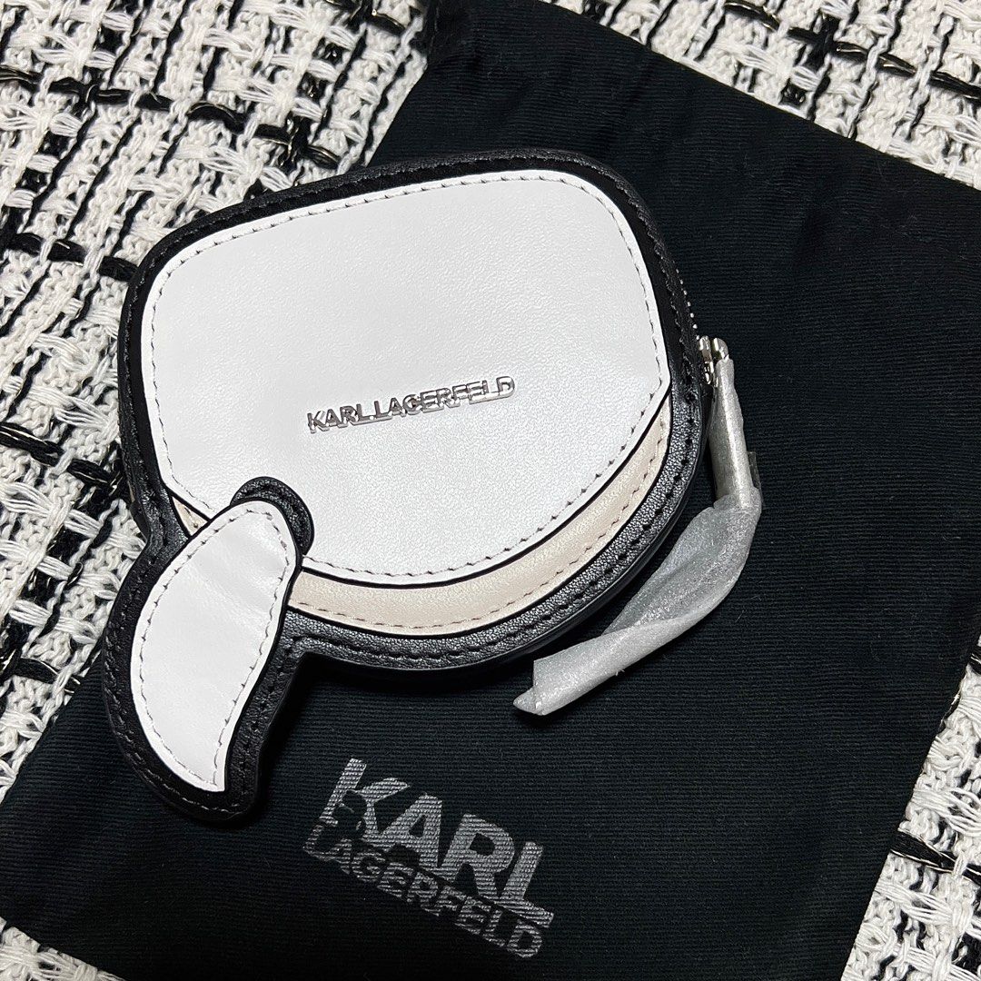 Karl Lagerfeld Women K/ikonik Karl Glittered Box Clutch (1412360