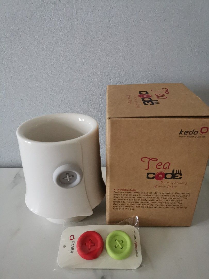 Kedo Tea Code Porcelain Tea Cup Insulation Mug Teachers Day Gift