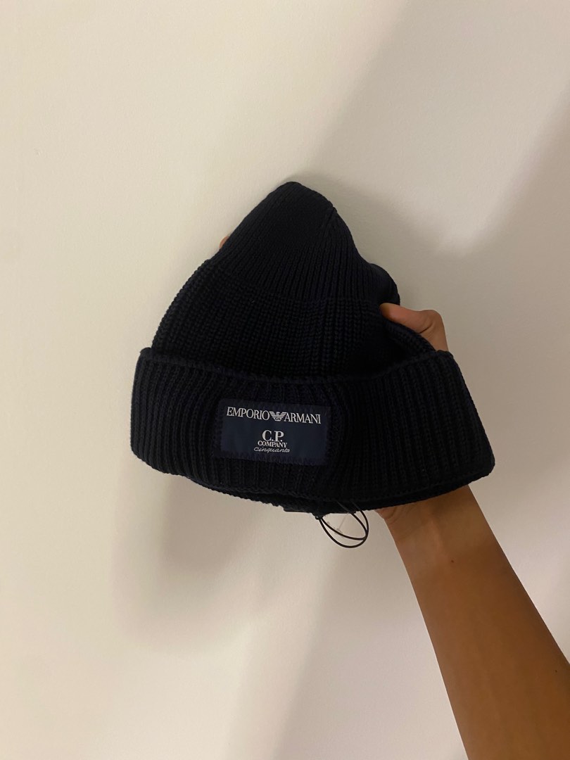 Knit cap/Cotton Cp company X Emporio Armani, Women's Fashion, Watches