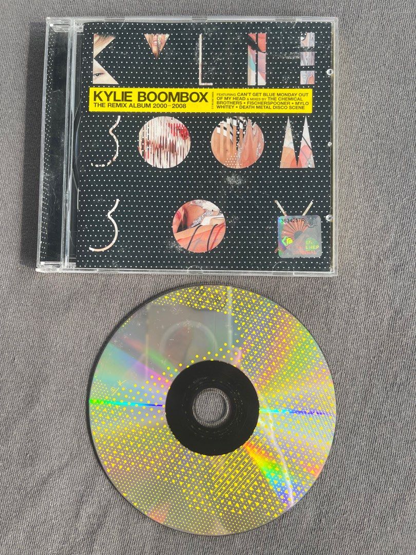 KYLIE BOOMBOX THE REMIX ALBUM 20002008, Hobbies & Toys, Music