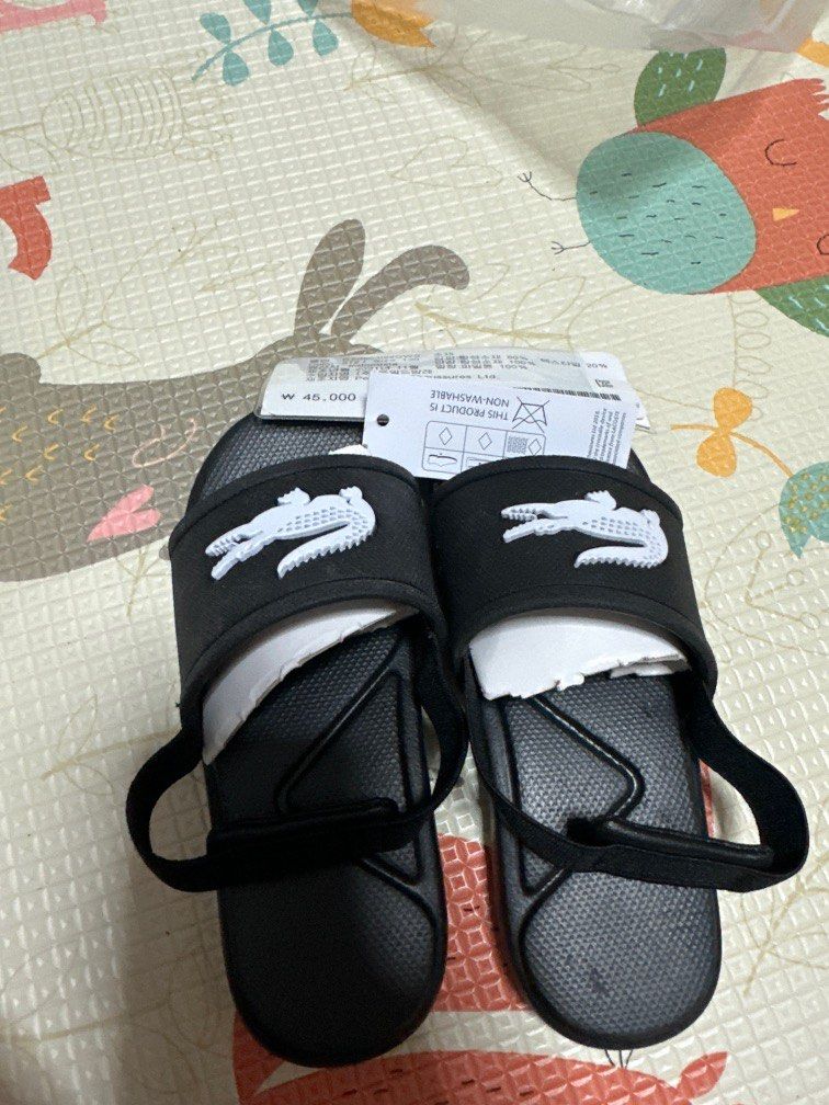 Lacoste sandals for toddlers store