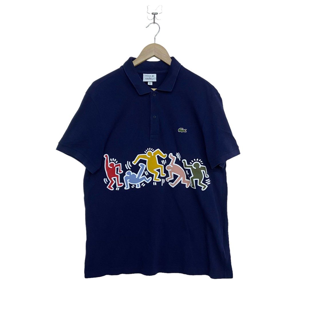 Polo lacoste keith discount haring