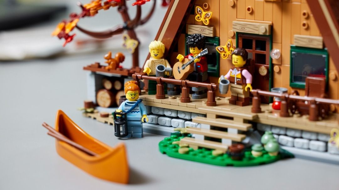 LEGO 21338 A-Frame Cabin Ideas [Very Limited Sets only] , Hobbies ...