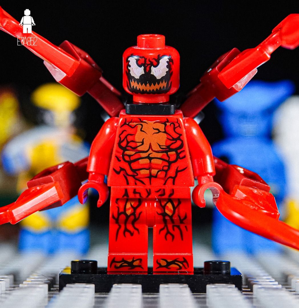 Lego Carnage Marvel sh683 76173 2019 design