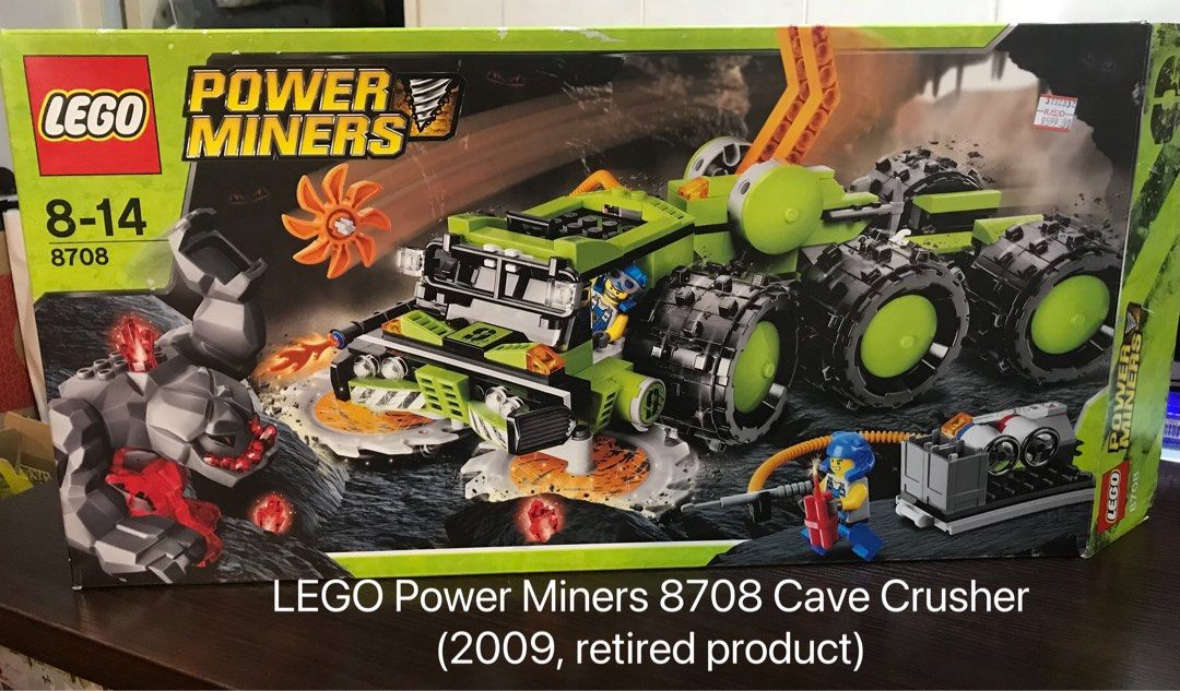 Lego power 2024 miners cave crusher