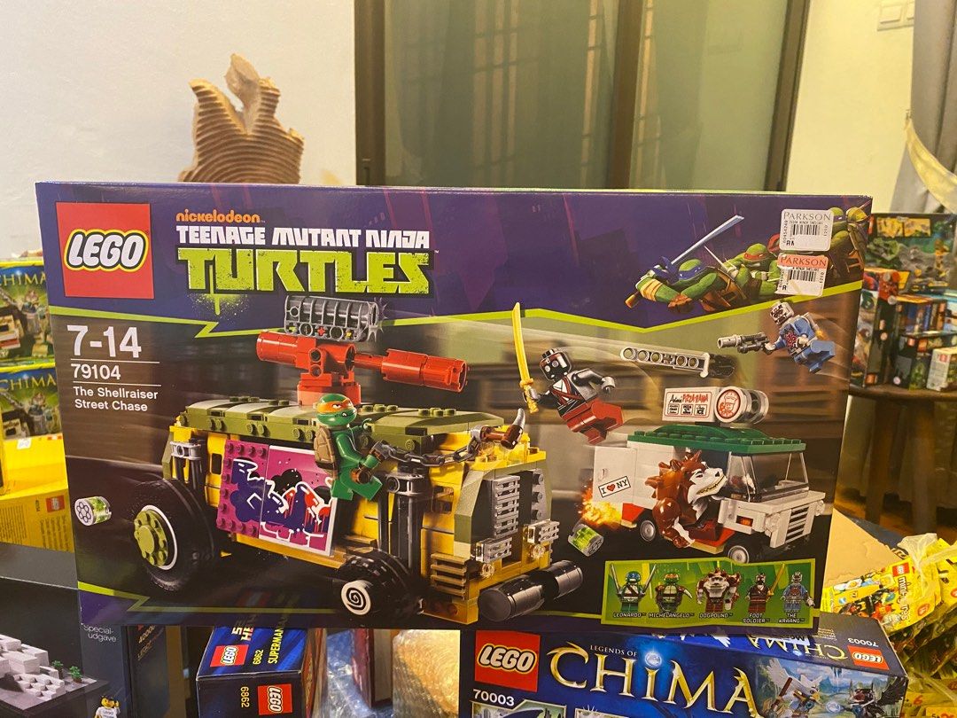 Lego 79104 teenage mutant ninja turtles cheap the shellraiser street chase