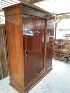 Lemari p3 sleding full jati