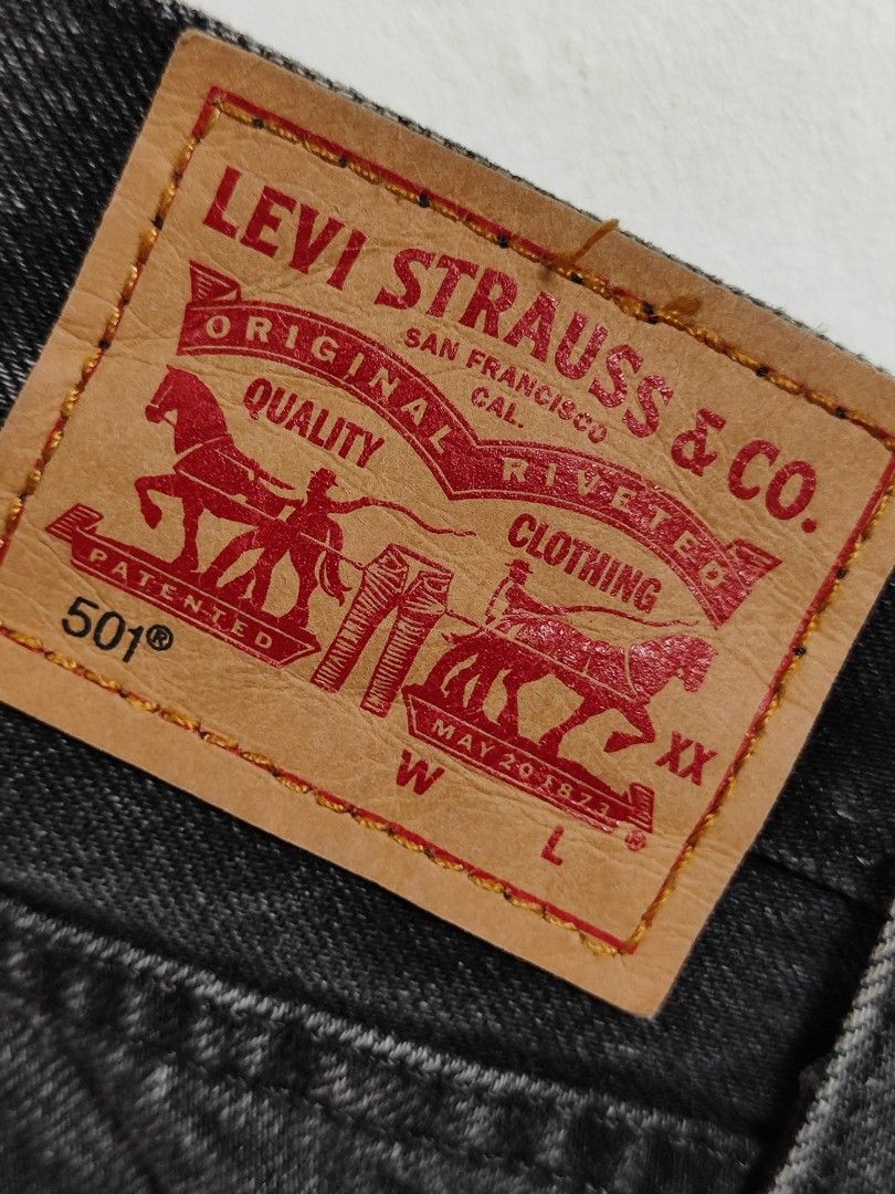 Levis 501 Short Trashed Black Women s Fashion Bottoms Shorts on