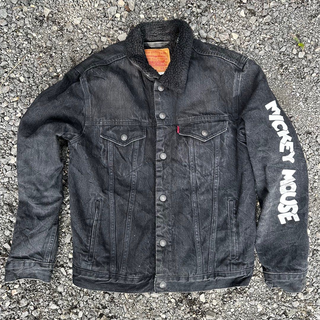 Levis jacket shop mickey mouse