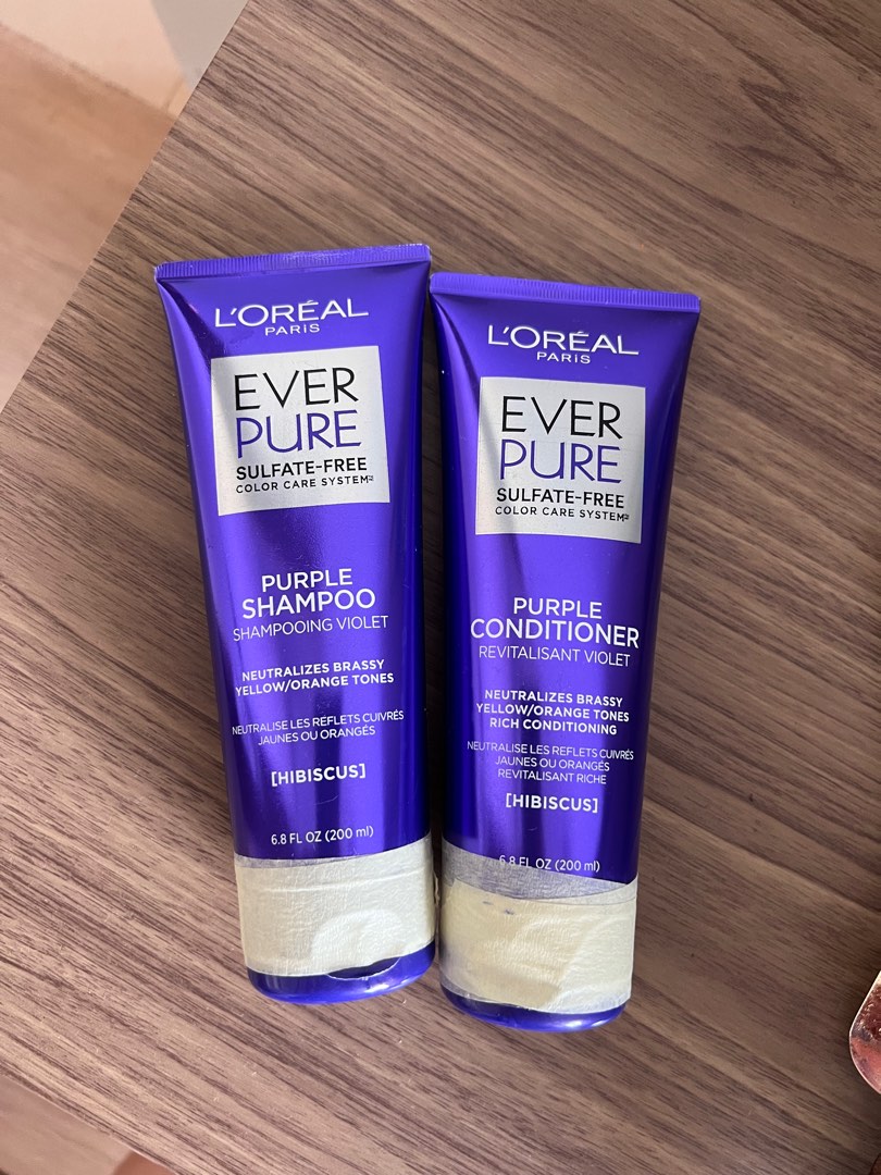 Loreal Purple Shampoo, Beauty & Personal Care, Hair on Carousell