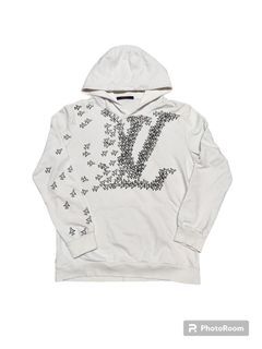 Louis Vuitton Black 2054 Planes Hoodie