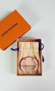 LOUIS VUITTON Bracelet Bangle Inclusion Pink Inside diameter 6.3cm