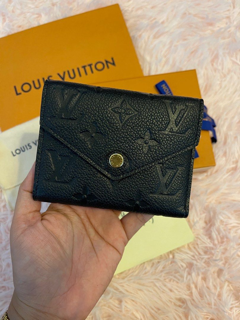 Louis vuitton empreinte victorine wallet (Category: Luxury Bags & Wallets) located in Subic. Submitted by grabmywardrobe (Listing ID 1253100632, Image 2). Description: Complete inclusion Bought last Nov 2022 .