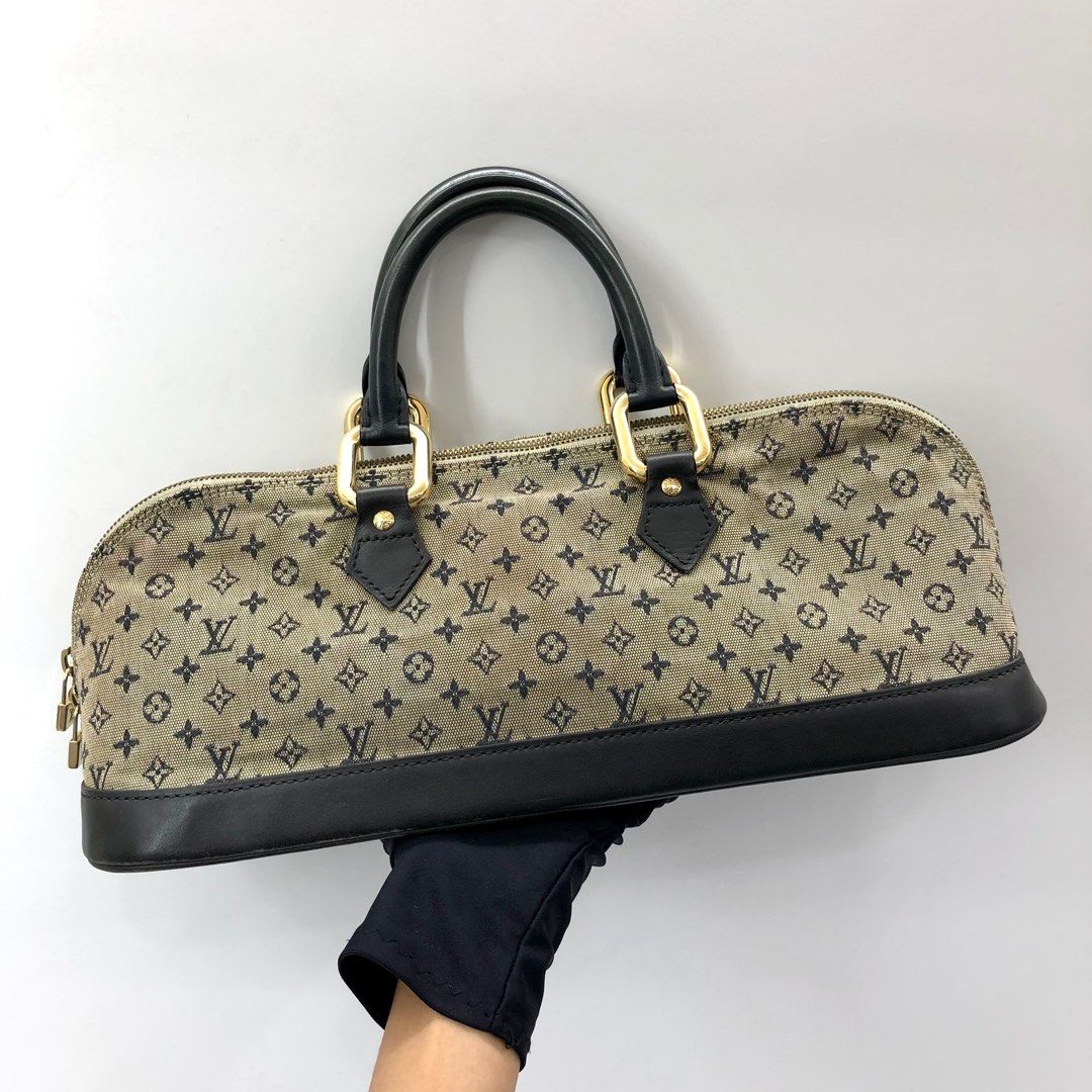 LV Mini Lin Alma Long Monogram Handbag, Luxury, Bags & Wallets on Carousell