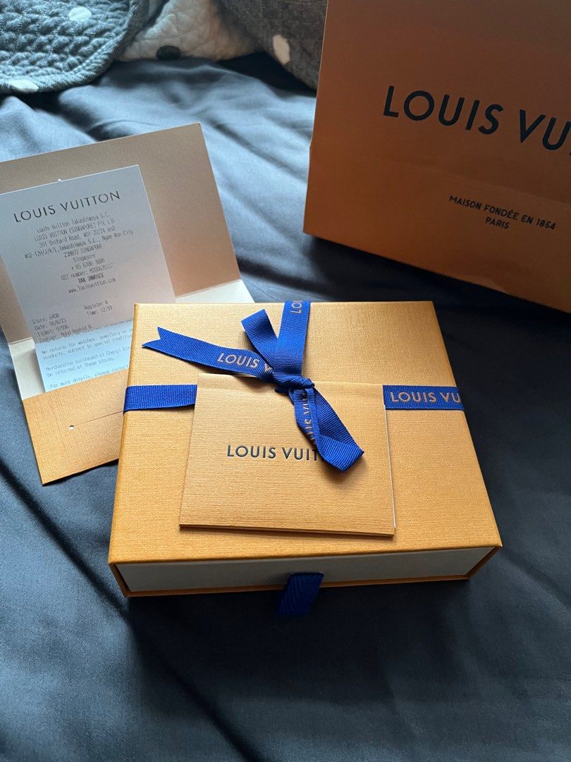 LOUIS VUITTON Maison Fondee en 1854 Box, Wrapping, Ribbon Only Great  Condition