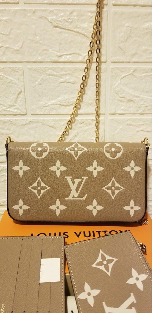 Louis Vuitton Felicie Pochette Tri -in -one classic old flower