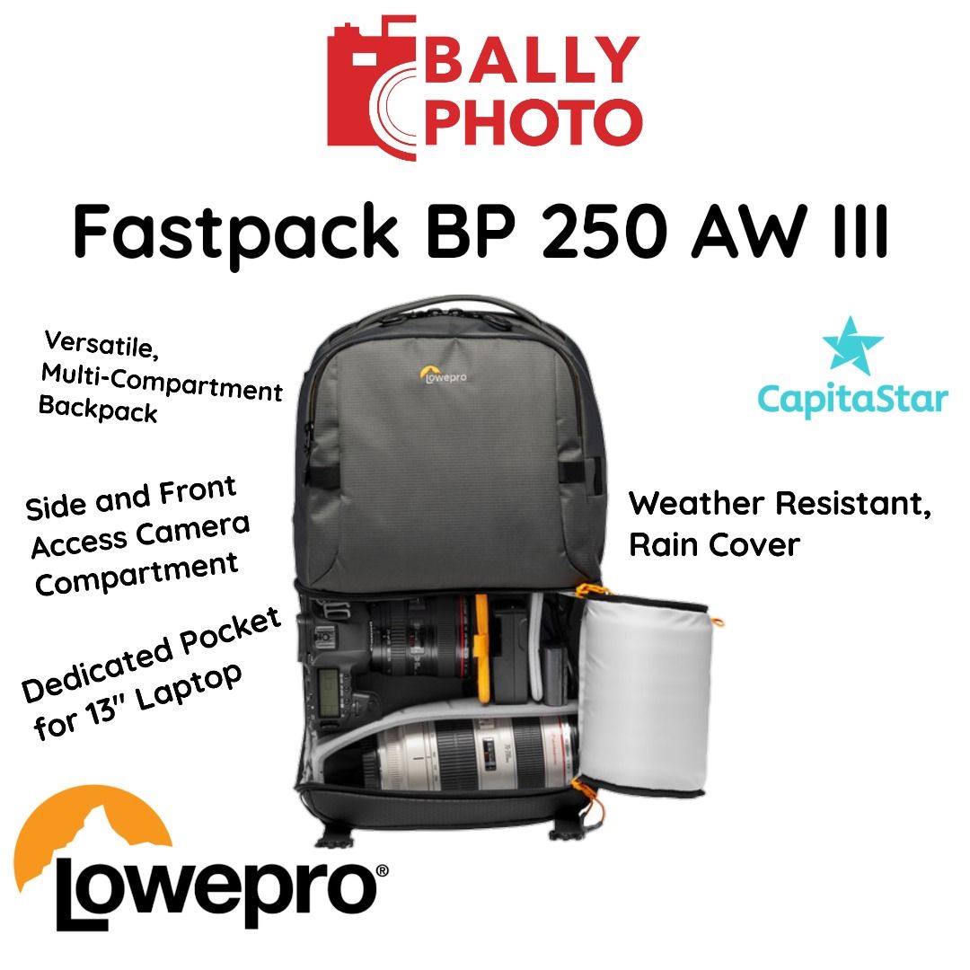 Lowepro Fastpack BP 250 AW III Camera Backpack Bag