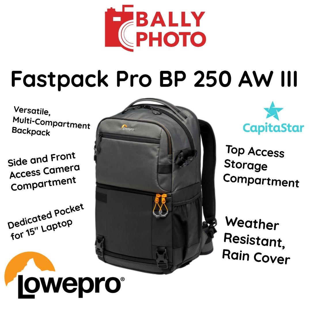 Lowepro 250 aw ii fastpack backpack for camera clearance