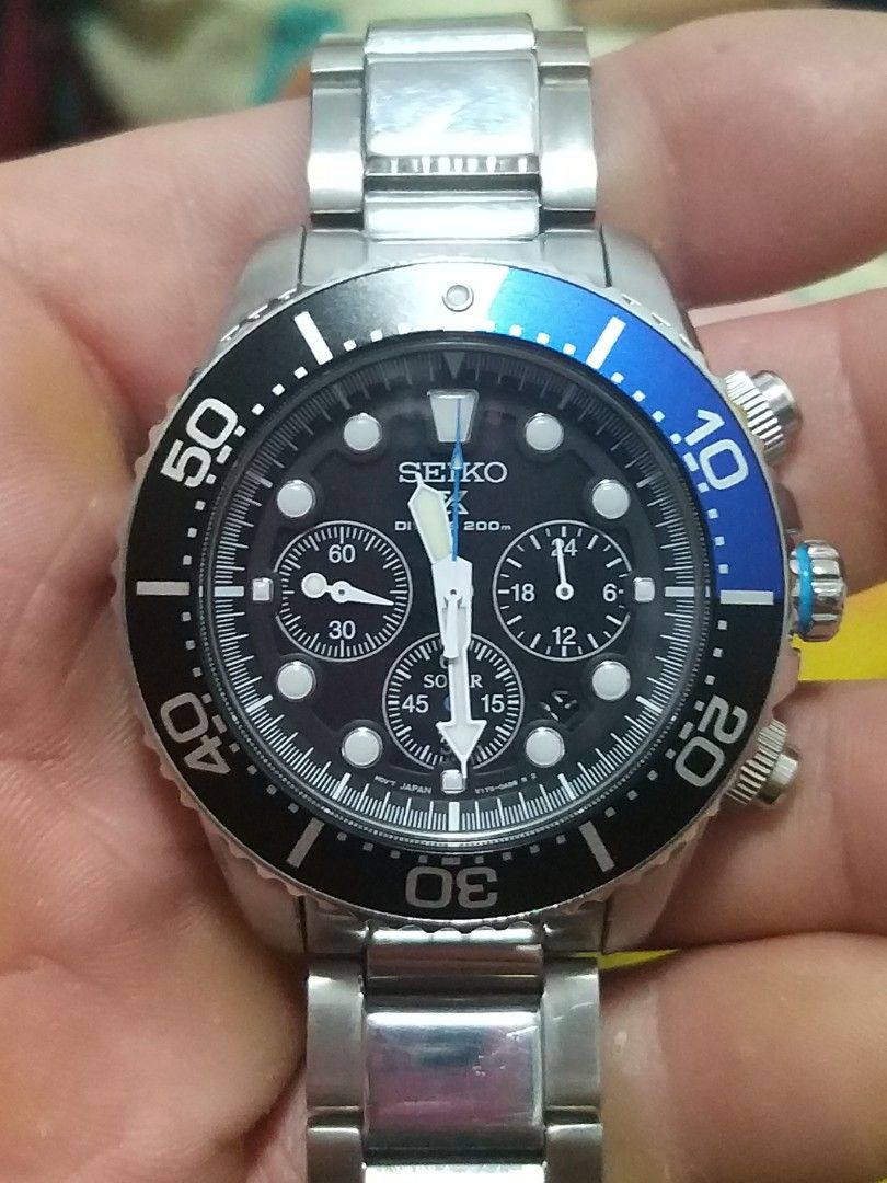 Seiko on sale solar batman