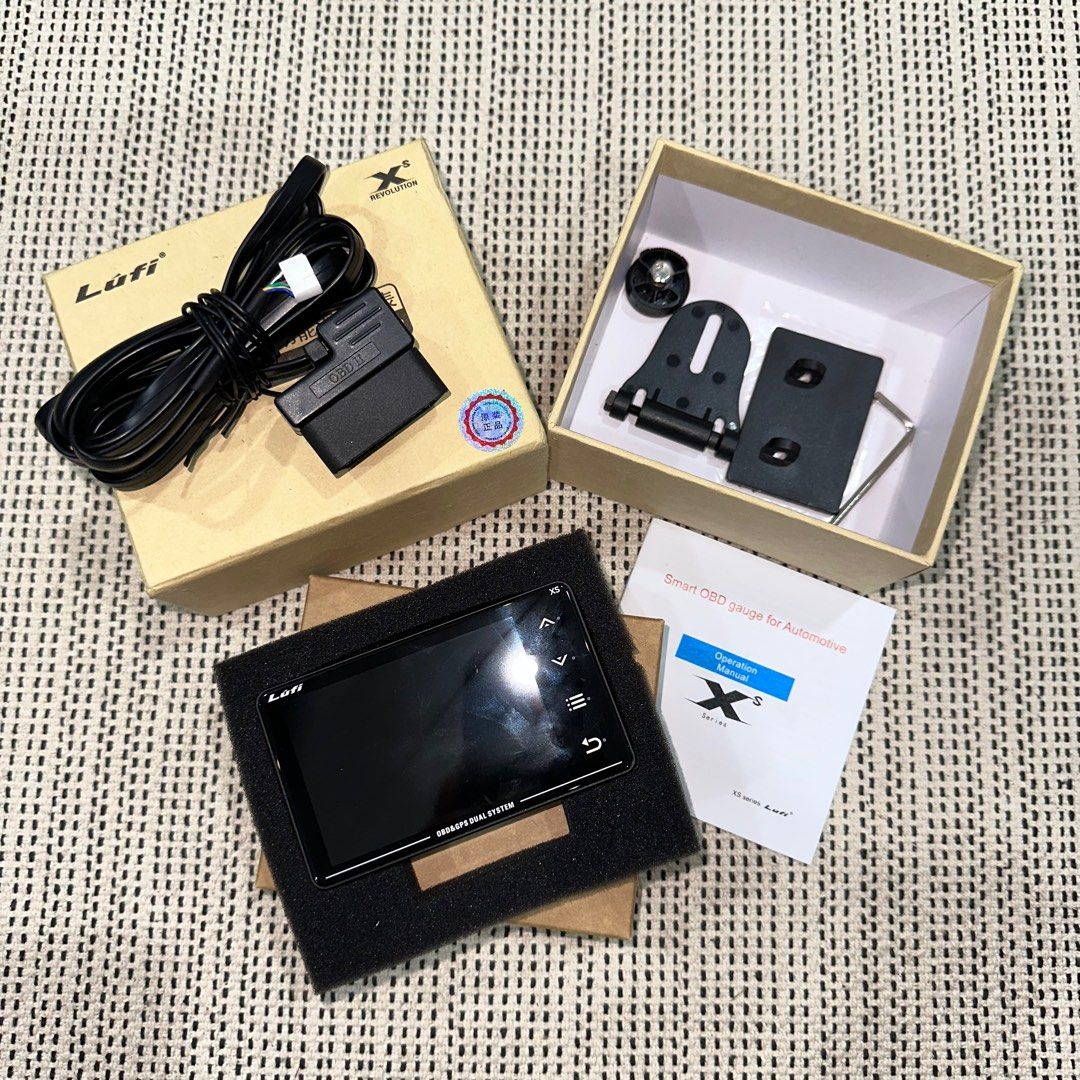 Lufi XS OBD2 Meter, Auto Accessories on Carousell
