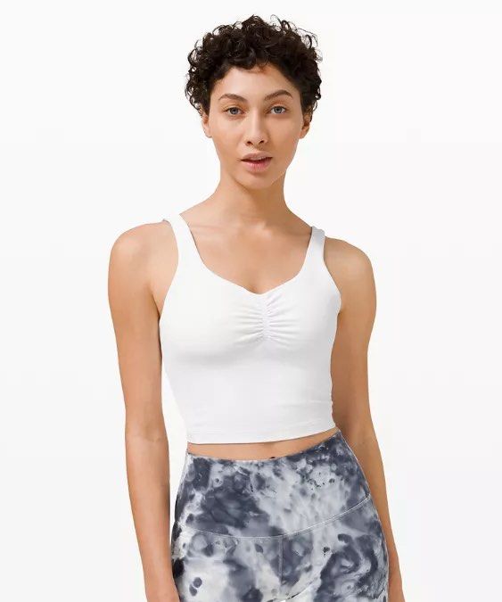 lululemon align gathered front ruched tank