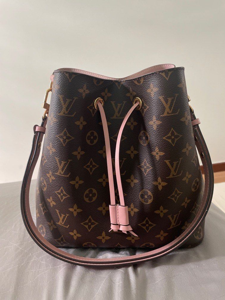 Price Reduced] LV Neo Noe Monogram Rose Poudre, Luxury, Bags & Wallets on  Carousell