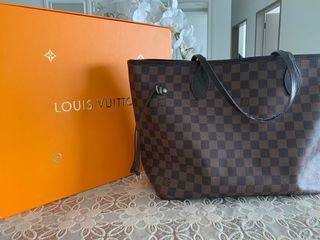 LV Neverfull MM N41358, Luxury, Bags & Wallets on Carousell