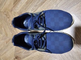 100% Original Mens Louis Vuitton Fastlane Denim Blue Monogram Sneaker,  Men's Fashion, Footwear, Sneakers on Carousell