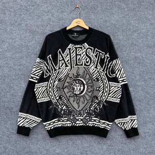 Majestic Medusa Versace Inspired AOP Sweatshirt Made in Japan