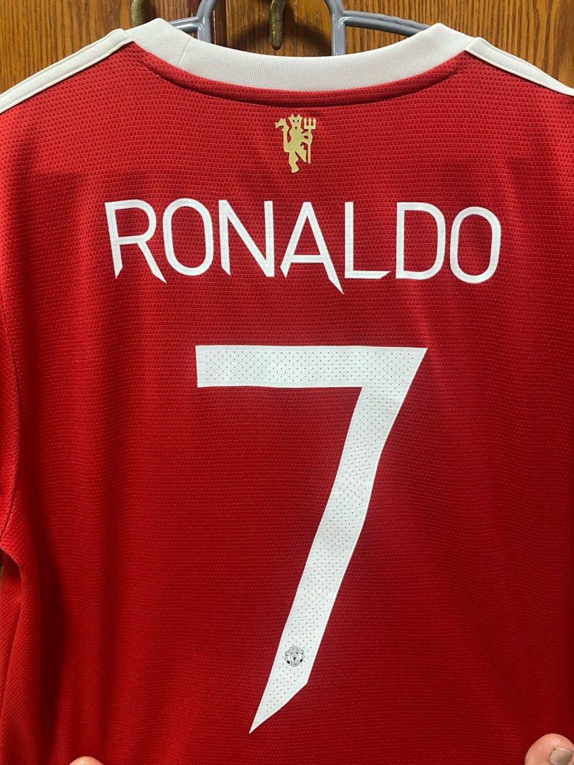 Manchester United 2021-22 Home Shirt Ronaldo #7 (Excellent) M