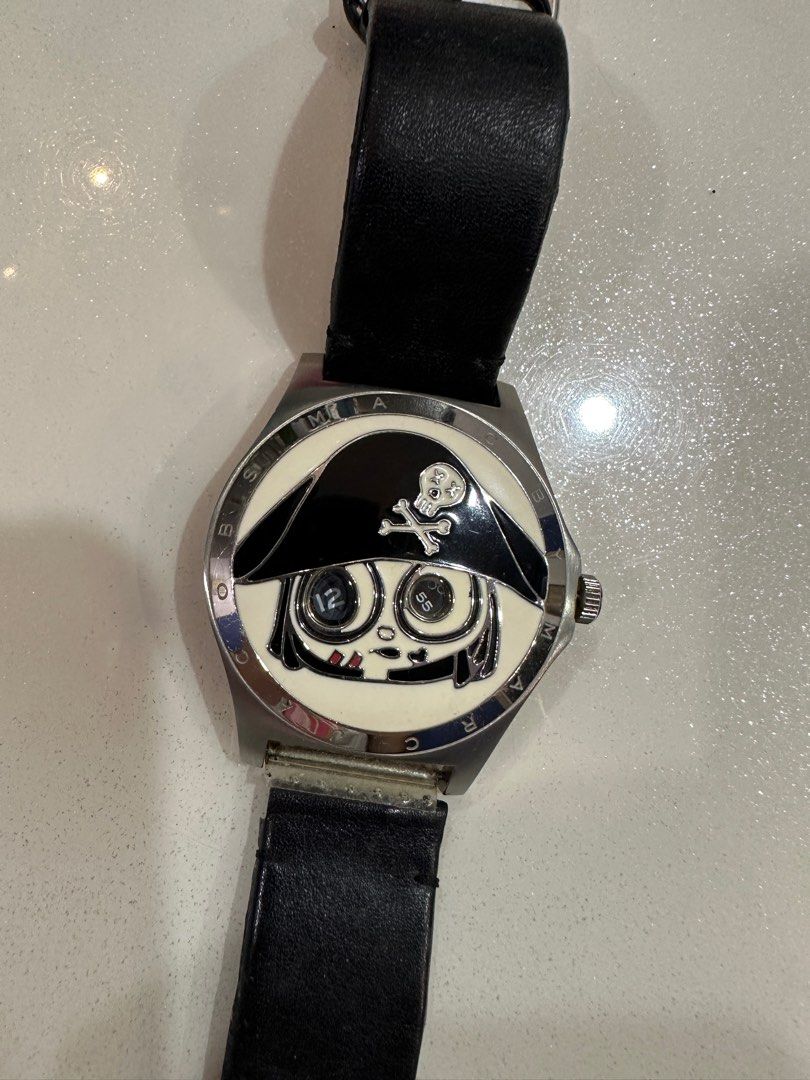 Authentic Marc Jacobs Pirate Girl Leather Wrist Watch Unisex  display picture 3