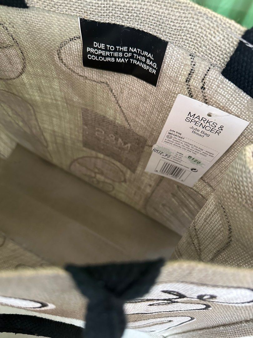Mark Spencer Jute Bag Women s Fashion Bags Wallets Tote