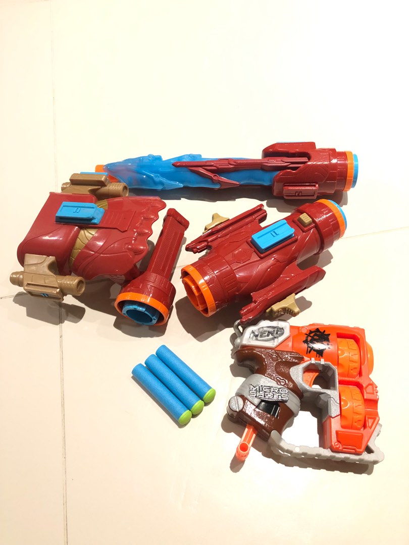 Marvel Avengers Infinity War Nerf Iron Man Assembler Gear