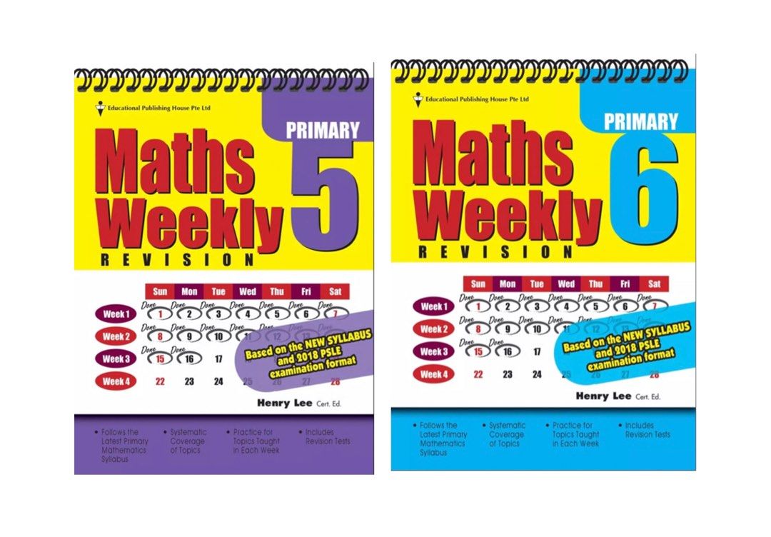 Maths Weekly Revision, Hobbies & Toys, Books & Magazines, Assessment ...