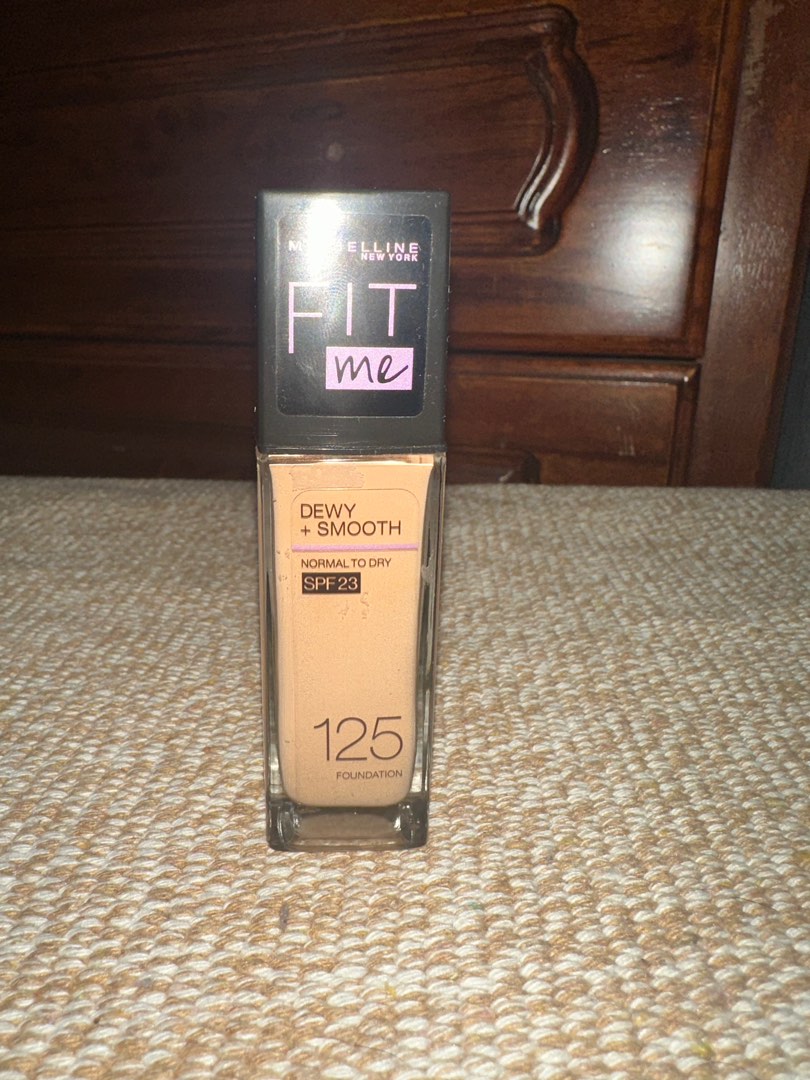 Maybelline Fit Me Foundation Shade 125, Beauty & Personal Care, Face ...