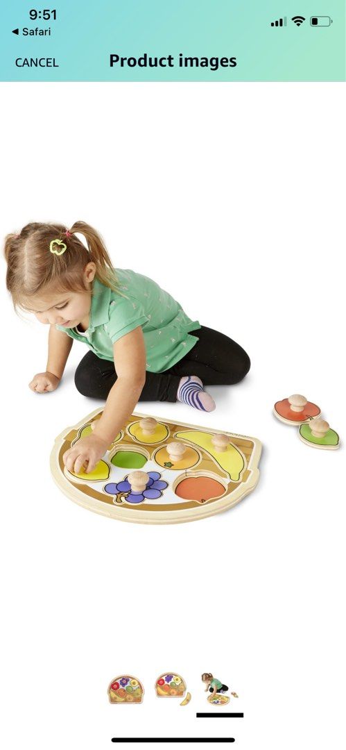 Melissa and doug fruit puzzle discount
