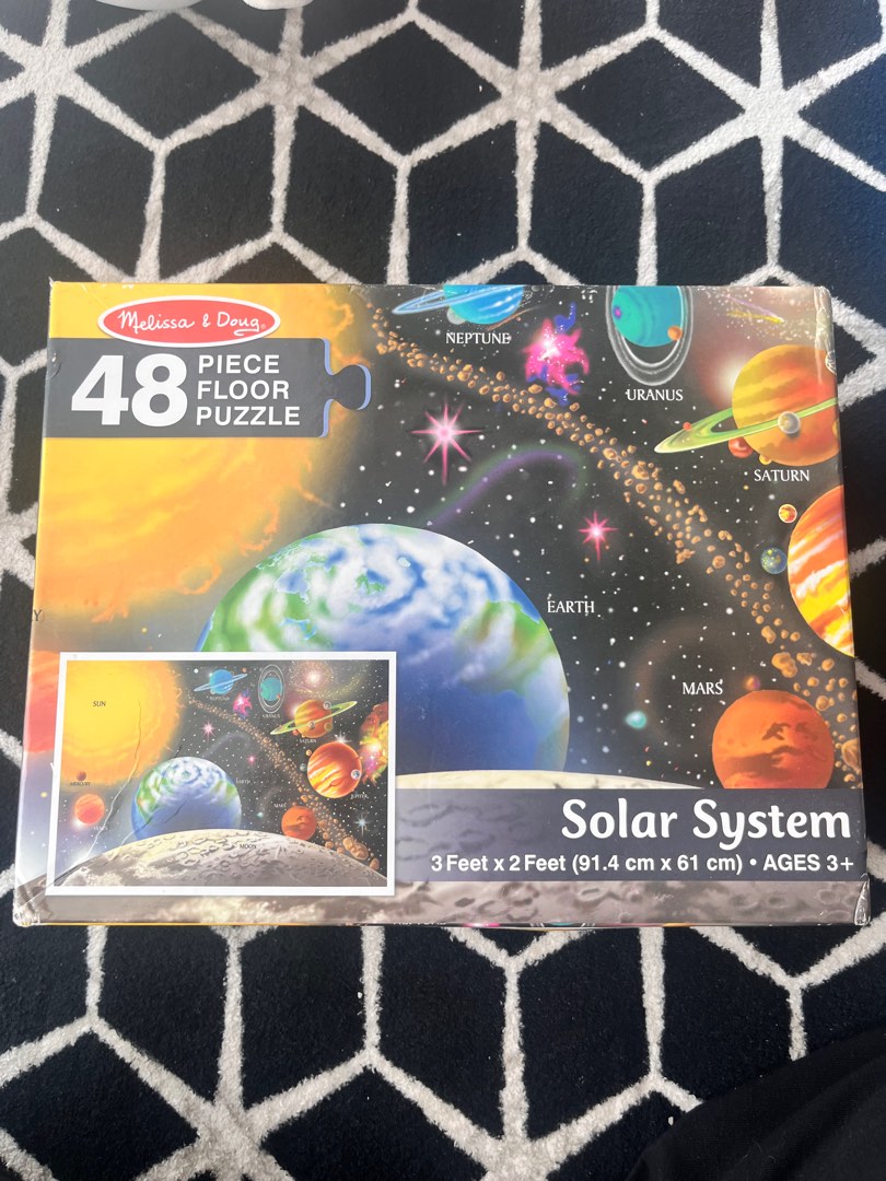 Melissa and doug deals planet puzzle