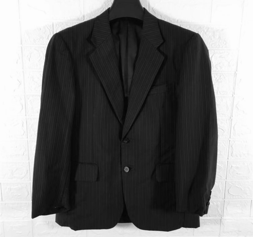 mens striped blazer vintage