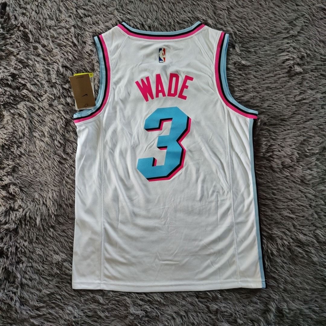 NBA_ Jersey Wholesale Custom Miami''Heat''Men''NBA''Dwyane Wade