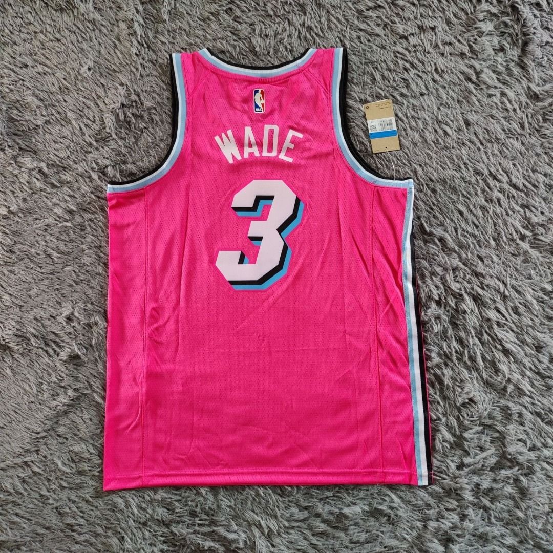NBA_ Jersey Wholesale Custom Miami''Heat''Men''NBA''Dwyane Wade