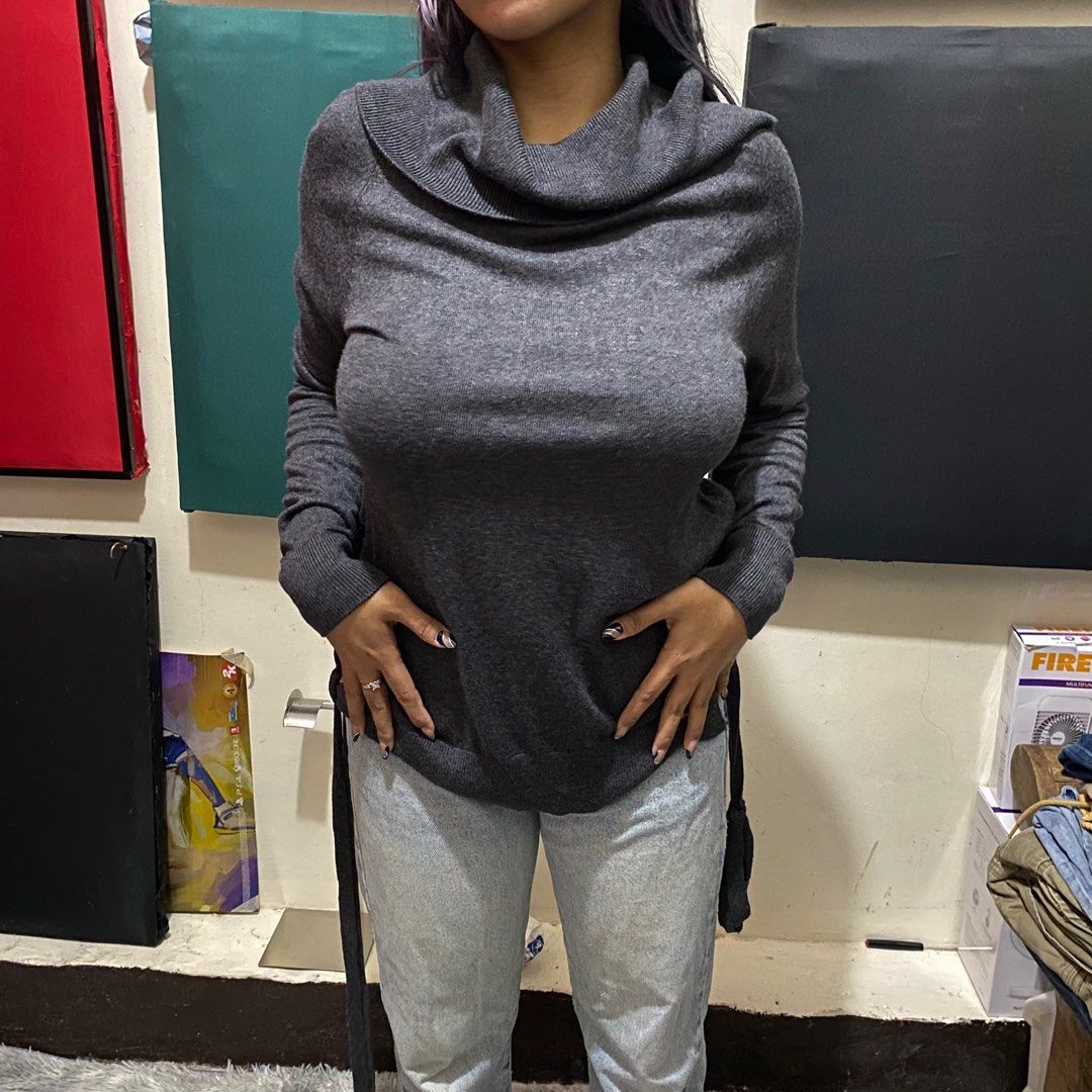 Michael kors cowl neck sweater discount