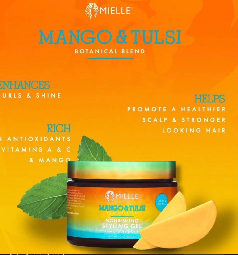 Mielle nourishing hair gel, Beauty & Personal Care, Hair on Carousell