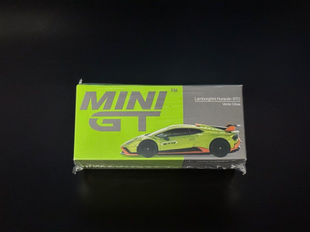 MINIGT 1:64 Lamborghini Huracán STO in Verde Citrea