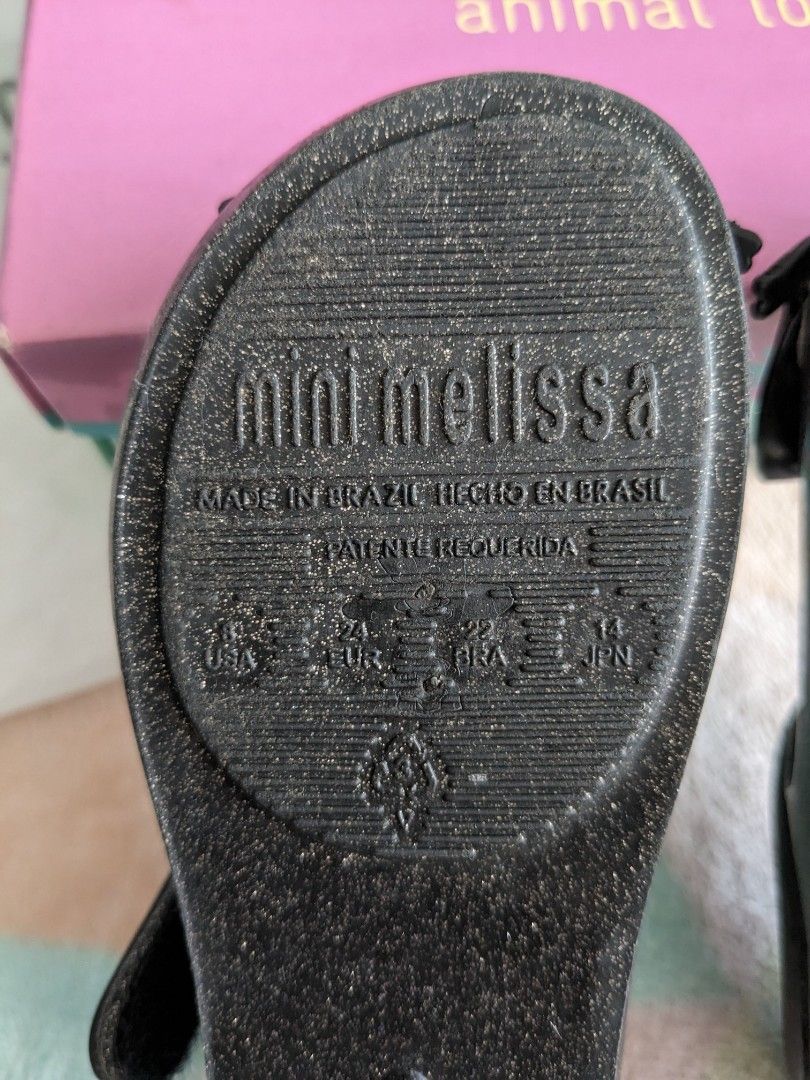 Mini melissa sales black cat