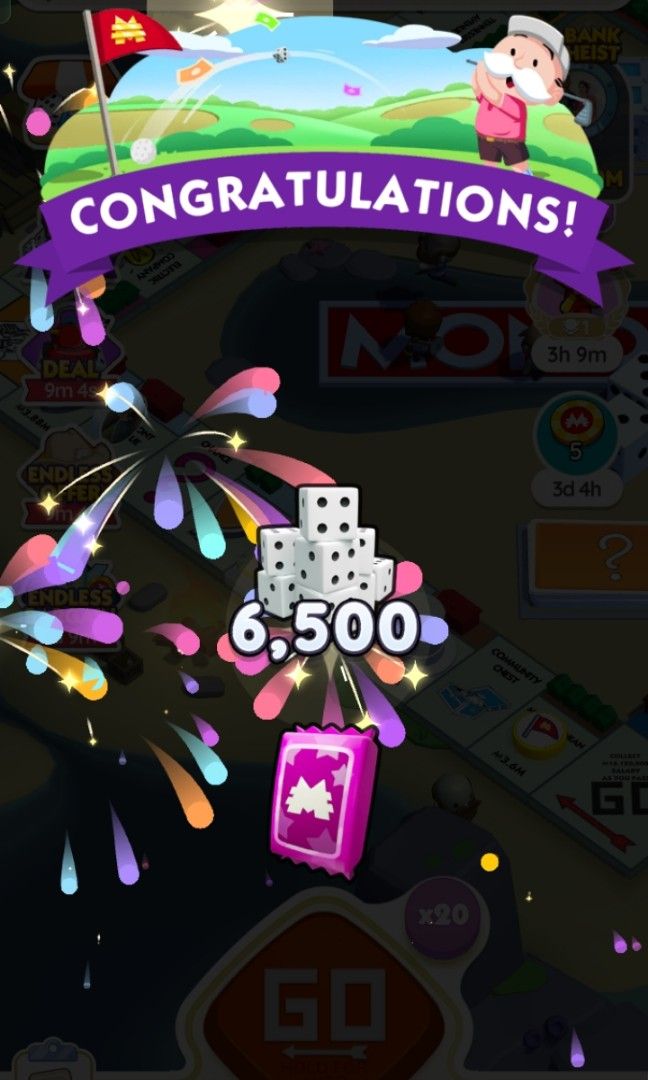 Monopoly go unlimited dice exploit, Video Gaming, Gaming Accessories, InGame Products on Carousell