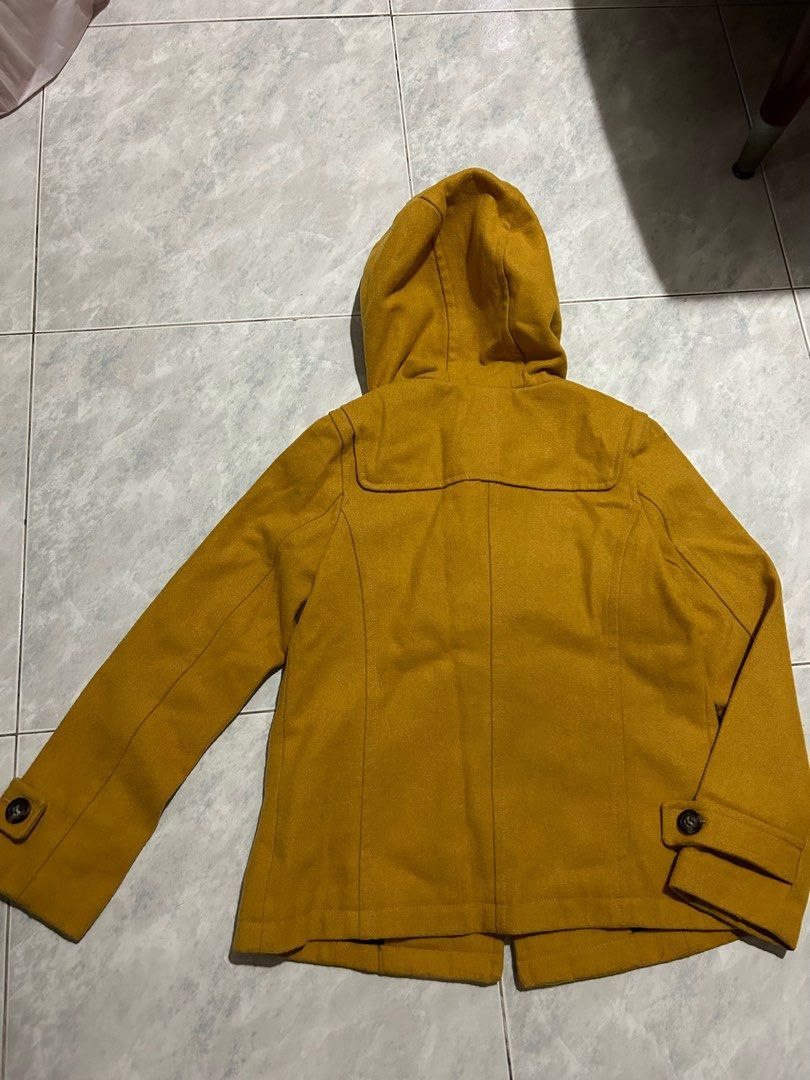 Mustard winter coat Women s Fashion Coats Jackets and Outerwear