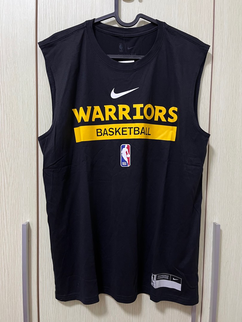 Authentic Nike Golden State Warriors Practice Tee Tank Top NBA Jersey,  Men's Fashion, Activewear on Carousell